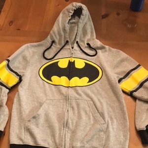 Batman zippered hoodie unisex